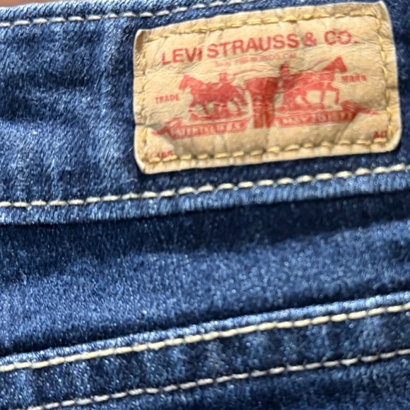 Levi’s 518 Superlow Bootcut Jeans W28 L30 Y2K Vintage Low Rise Stretch EUC - Picture 5 of 8